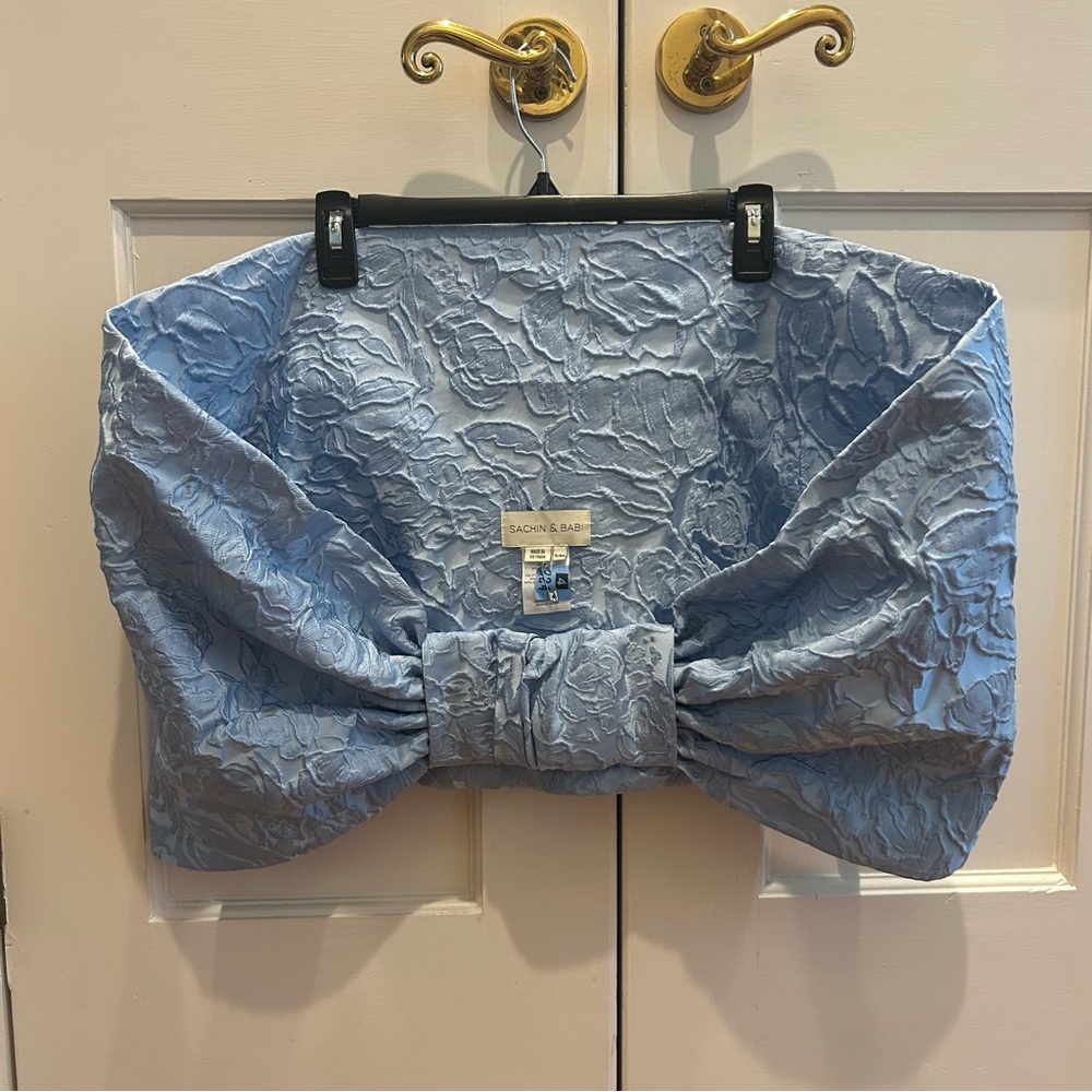 Sachin + Babi “The Hug Shawl” in Ice Blue 🧊🧊🧊 - Picture 6 of 10